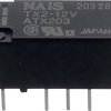 Przekaźnik sygnałowy SMD/PCB Panasonic TX212 Print monostabilny 12 V 2 x zestyk przełącz