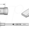 C245708 C245 soldering tip, chisel-shaped, C245673/4.8 x 1.5 mm, straigh