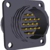 Złącze wielostykowe przemysłowe 16-pinowe, panelowe Gniazdo TE Connectivity
