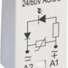Moduł sygnalizacyjny LV LED czerwony + V 24-60V AC/DC M92R szary 854859