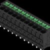 2913800000 Signal terminal, SNAP IN with control button, 11-pin, 180°