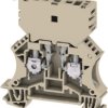 Fuse terminal block, 2 pole, 0.5-6.0 mm², 250 V, 6.3 A, 1014000000