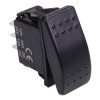 On-Off-(On) Momentary Automotive Rocker Switch DPDT 10A 12-24V IP68