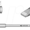 C470016 Lötspitze C470, Meißelform, C470016/7,5 x 1,7 mm, gerade