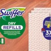 677325 Swiffer DRY REFILLS wooden + parquet floor cloths, 18 cloths