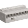 Szybkozłączka Mikro 8X 0,6-0,8Mm2 Jasnoszara 243-308 /Opak.50Szt./