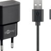 Zestaw do ładowania 2xUSB-Micro USB 2,4 A Goobay czarny