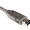 Wiązka kablowa Firewire, typ: Fire Wire, dł.: 2m, złącze A: 6-stykowy wtyk Firewire, złącze B: 6-stykowy wtyk Firewire,