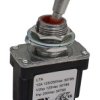 Przełącznik dźwigniowy Wł.-wył. średnica wycięcia 12 mm SPST RS PRO Panel Model Step długość przełącznika 16.5 mm