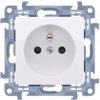 Gniazdo zasilające pojedyncze SIMON 10 białe [2P+Z] 16A Kontakt Simon CGZ1C.01/11