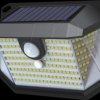 LXSO400120 Solar wall light, PIR light sensor, 3 light modes, IP44