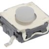 Klosz do przycisku dotykowego SPST 50 mA IP67 3.5mm 0.9mm Montaż powierzchniowy