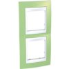UNICA PLUS Ramka 2 podwójna pionowa zieleń oliwkowa MGU6.004V.863 SCHNEIDER ELECTRIC