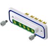 D-Sub socket, 5 pole, 5W5, equipped, straight, solder cup, 15-001093