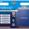4 x akumulatorki Panasonic Eneloop R03 AAA 800mAh BK-4MCCEC4BE (blister + box)