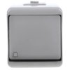 JUNIOR Przycisk /dzwonek/ popielaty IP54 10WHE-4