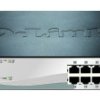 Gigabit Switch zarządzalny D-Link DGS-1210-10P/E Smart (8 portów 10/100/1000 BASE-T PoE, 2 porty 100/1000 Mbit/s SFP, mo
