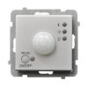 SONATA Elektroniczny czujnik ruchu zasięg do 7 m srebro mat ŁP-16R/m/38 OSPEL