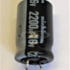2200uF 16V 85C 12,5x20mm kondensator elektrolityczny UVR1C222MHD Nichicon