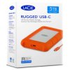 Dysk twardy przenośny LACIE RugGED USB-C, 1 TB, USB 3.2, zewnętrzny, Seagate