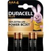 Duracell 151256 Plus Power Boost AAA battery Alkali-manganese 1.5 V 4 pcs