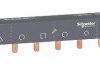 Szyna łączeniowa — łatwa do cięcia — 4-biegunowa 12modułów 100A A9XPH512