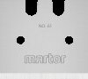 61.70 Spare Blades TRAPEZOID BLADE 61 Standard ground