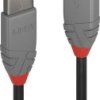 Lindy 0.5m przedłużacz USB 2.0 typu A, Anthra Line