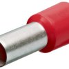 Końcówka tulejkowa długość 12mm Czerwony średnica 4.5mm Izolowane Knipex