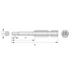 Bity BERNSTEIN Tools for Electronics 6-HX50-50 6-HX50-50 E 6.3 6 szt.