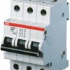 Wyłącznik nadprądowy MCB, Typ B, 3-biegunowy, 25A, 440V, na szynę DIN, ABB S203M-B25, S200M
