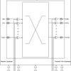 14.2 Gbps, 13x13 Asynchronous Crosspoint Switch with Equalization and De-Emphasis