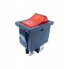 12V Red Illuminated Rocker Switch - Talvico 04207