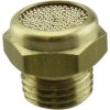 ICH 303033 Pneumatic Silencer G1/4 Brass