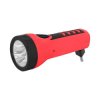 Latarka ręczna 4LED TS1166 Czerw Ładowalna z 230V (z akum.)