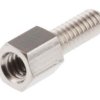 Akcesorium do złącza D-sub Blokada śrubowa żeńska do Blokada śrubowa D-sub UNC/UNC, Złącza na wcisk z bolcem