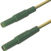 934077188, PVC, 32A, 1000V ac/dc, kolor: Zielony/żółty, dł. 2m, -15 → +70°C, Hirschmann Test & Measurement