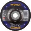 Rhodius 200184 RS2 Tarcza tnąca wygięta Średnica 115 mm Średnica otworu 22.23 mm stal 1 szt.