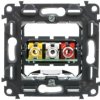 VALENA LIFE Gniazdo 3xRCA 753075