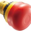 Emergency stop, turn/pull release, mounting Ø  16 mm, unlit, 250 V, 2 Form B (N/C), AB6E-3BV02PRH