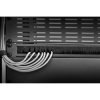 Renkforce RF-3429140 1U brush strip Black fits 19" server rack cabinet
