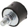 Podstawka antywibracyjna M8 średnica 30mm wysokość całkowita 40mm Cylinder męski-żeński