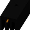 Extruded heatsink, (L x W x H) 30 x 13.5 x 15.24 mm, 14.3 K/W, black anodized, 10020485