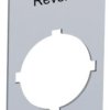 Tabliczka opisowa prostokątna 29,6x39 mm aluminiowa z tekstem: Tabliczka opisowa odwrócona SK615552-28 /10szt./