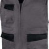 Kamizelka Mach 1 z wieloma kieszeniami, z poliestru, kolor Szary, rozmiar: 3XL, M1GI2GR3X