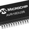 Mikrokontroler Microchip AVR16 SSOP 28-pinowy Montaż powierzchniowy AVR 16 KB SRAM