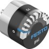 Festo Manometr 10 bar 0 bar 15 mm M5