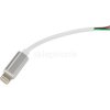 Wtyk Lightning HQ z przewodem 5cm