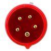 Wtyczka przenośna 16A 5P 400V czerwona IP44 TURBO SHARK 015-6TT