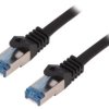CQ3103S Patch cord o długości 15m, S/FTP, 27AWG, Eth:6a